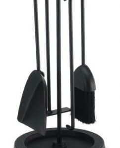 68-18019 Matte Black  Stove Set