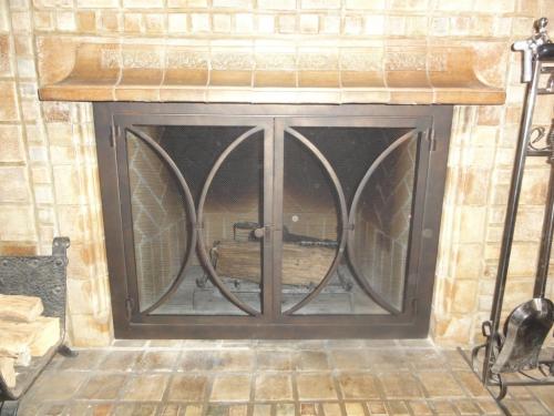 92 - Custom Iron Door