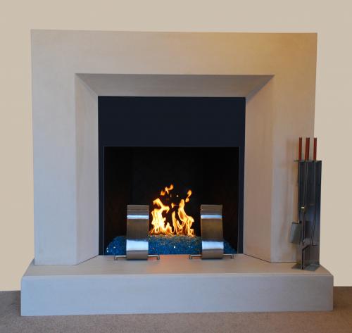 fireplace glass