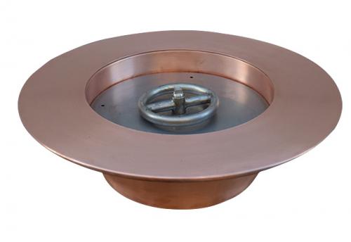 Round Copper Fire Bowls